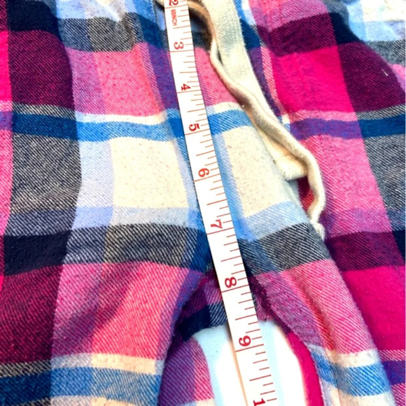Flannel Plaid Straight Leg Pajama Pants / Small - Picture 6 of 9
